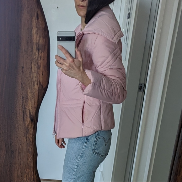 Light pink puff jacket - Picture 4 of 10